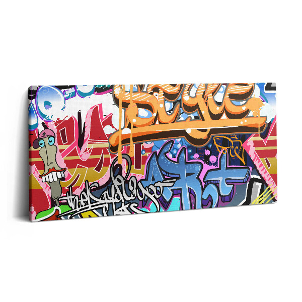 Vászonfotó 100x50 Street art graffiti