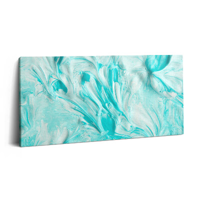 Vászonfotó 100x50 Absztrakt kék tapéta