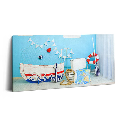 Vászonfotó 100x50 Tengeri expedíció - gyerekszoba