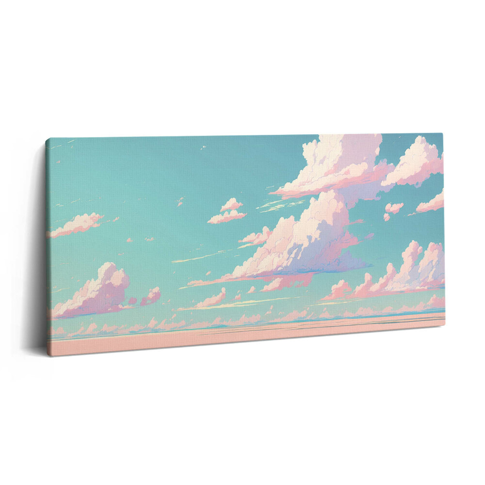 Vászonfotó 100x50 Pasztell égbolt színe