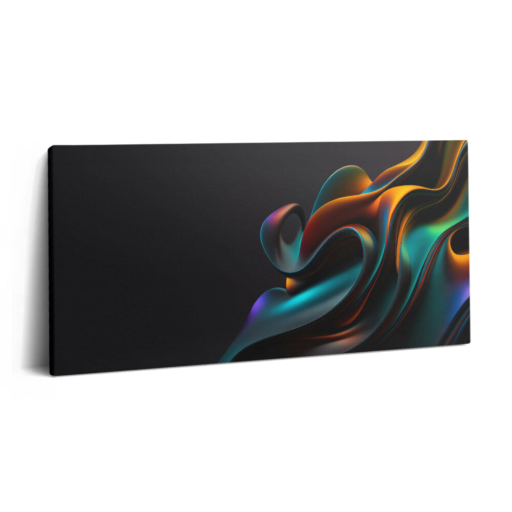 Vászonfotó 100x50 Absztrakt futurisztikus hullám