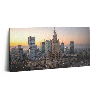 Vászonfotó 100x50 Kulturális és Tudományos Palota Varsó