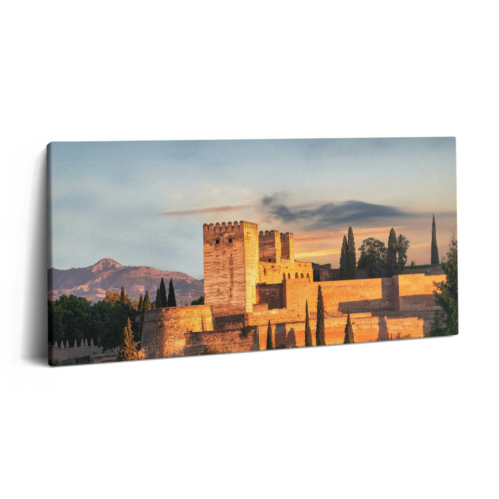 Vászonfotó 100x50 Torre de la Vela erődje