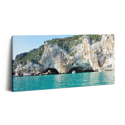 Vászonfotó 100x50 Víz alatti barlang