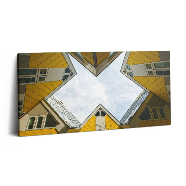 Vászonfotó 100x50 Rotterdami házak