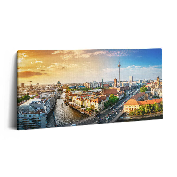 Vászonfotó 100x50 Berlin látképe