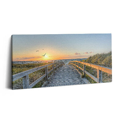 Vászonfotó 100x50 Tengerparti nyaralás Németországban