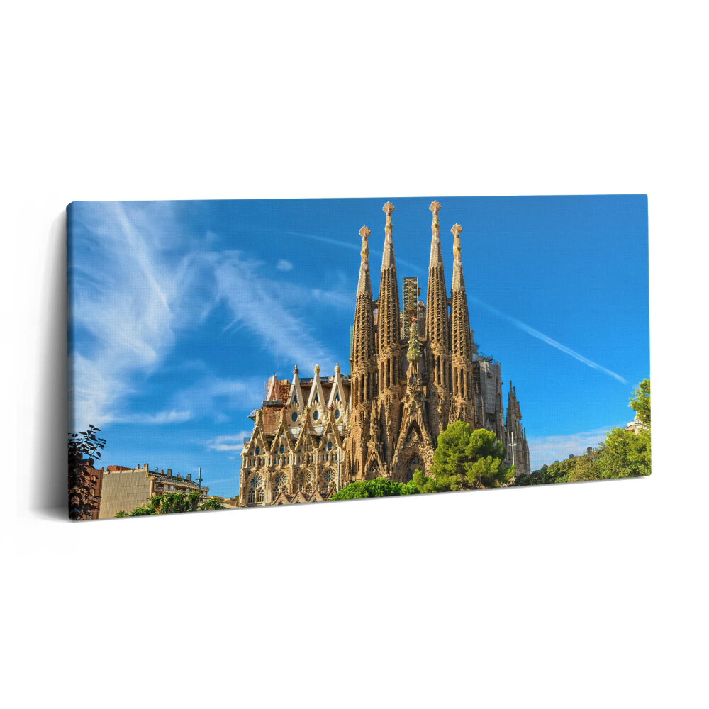Vászonfotó 100x50 Sagrada Familia katedrális