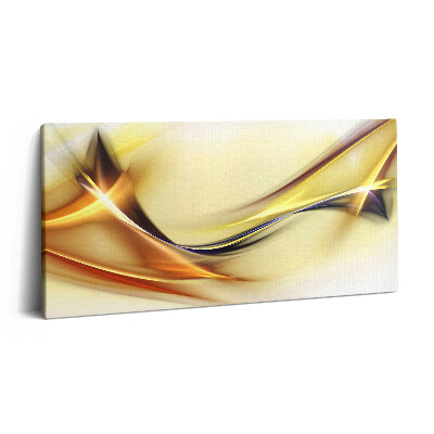 Vászonfotó 100x50 Energiahullámok absztrakciója