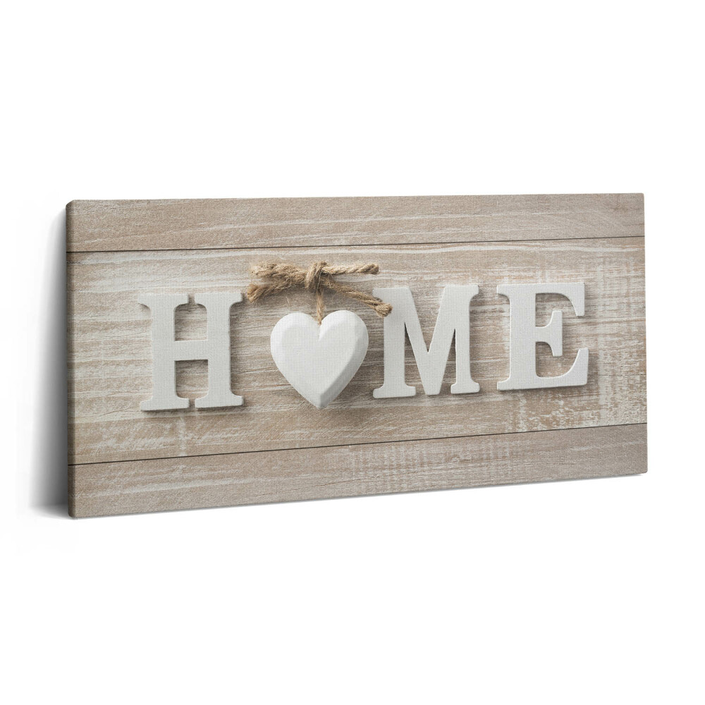 Vászonfotó 100x50 Ház felirat