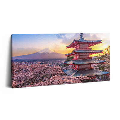 Vászonfotó 100x50 Japán építkezés