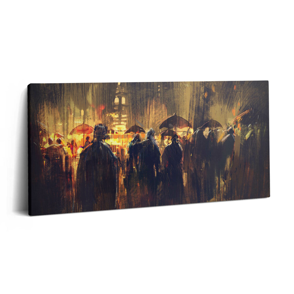 Vászonkép nyomtatás 120x60 Impresszionizmus a művészetben - piactér