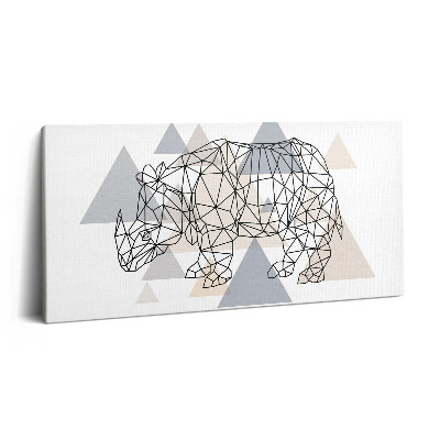 Vászonkép nyomtatás 120x60 Geometrikus minta