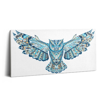 Vászonkép nyomtatás 120x60 Bagoly repülés közben