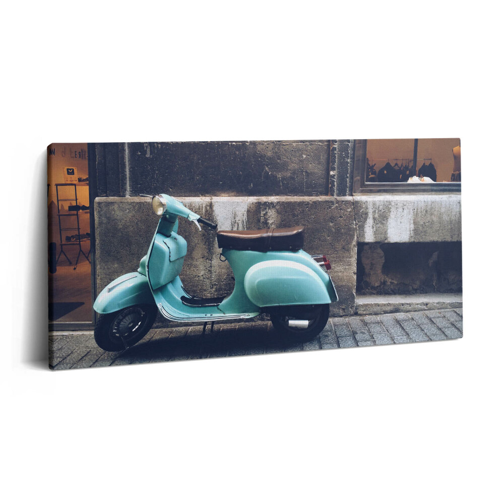 Vászonkép nyomtatás 120x60 Robogó Palma de Mallorcán