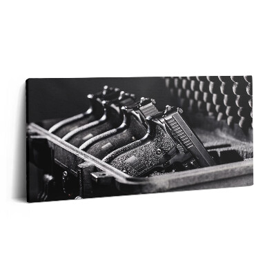 Vászonkép nyomtatás 120x60 Fegyver