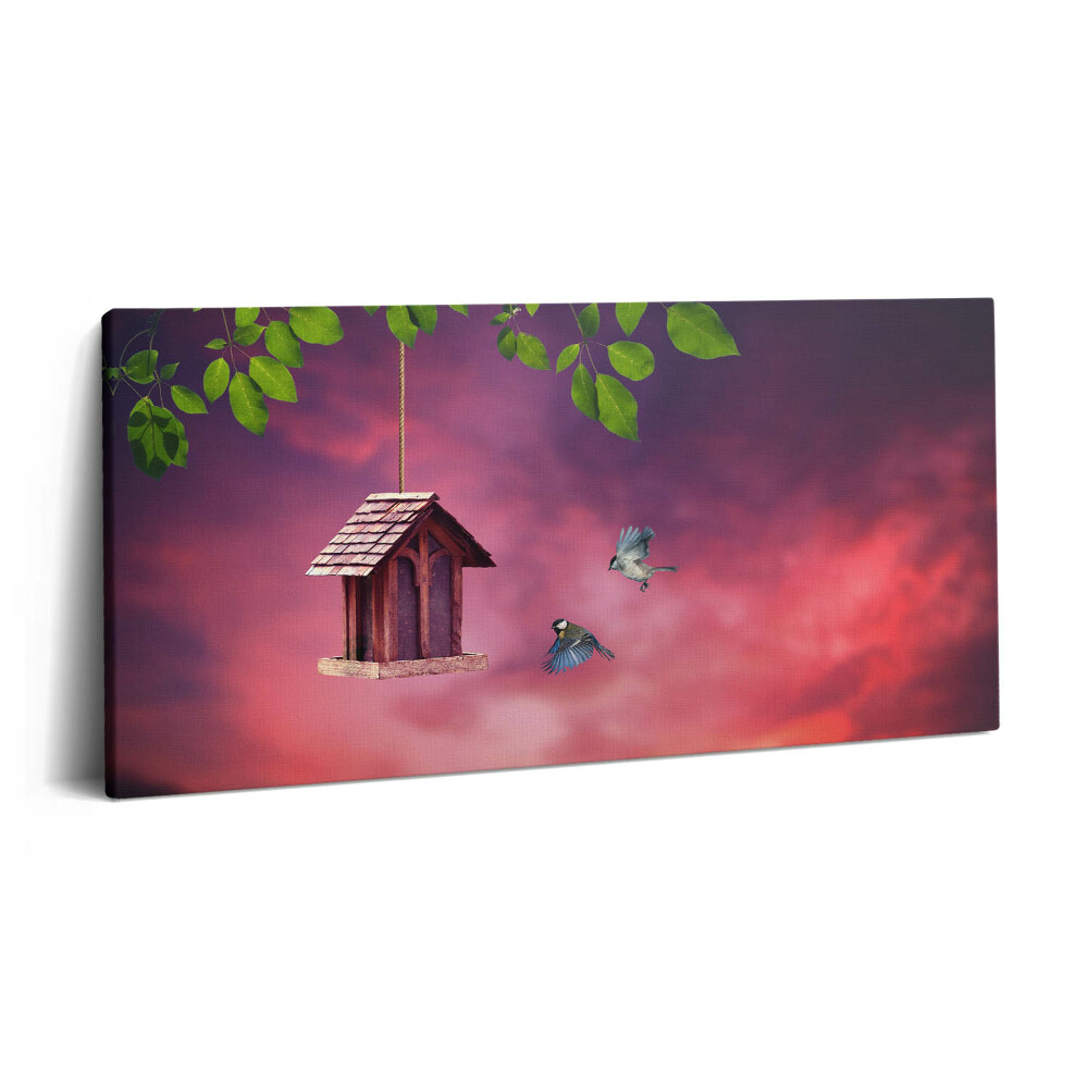 Vászonkép nyomtatás 120x60 Akna ketrec