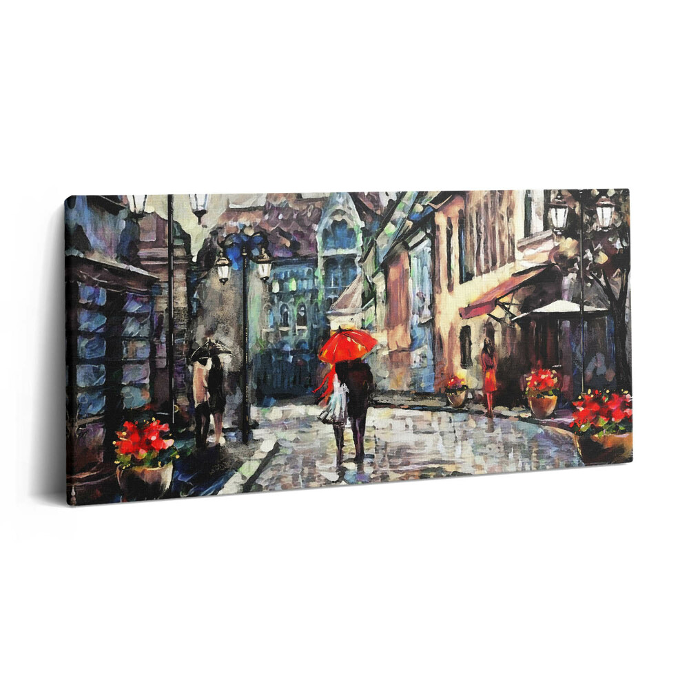 Vászonkép nyomtatás 120x60 A város építészete