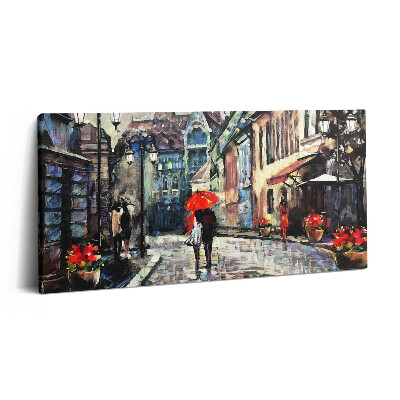 Vászonkép nyomtatás 120x60 A város építészete