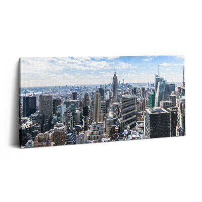 Vászonkép nyomtatás 120x60 Empire State Building New Yorkban
