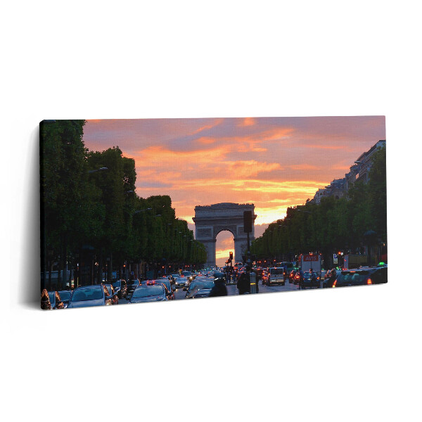 Vászonkép nyomtatás 120x60 Diadalív a West Street-en