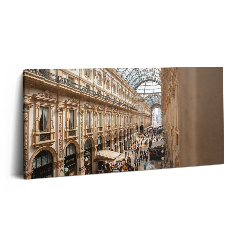 Vászonkép nyomtatás 120x60 Galleria Vittorio Emanuele II Olaszországban