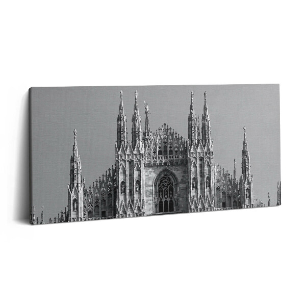 Vászonkép nyomtatás 120x60 Duomo Di Milano székesegyház Rómában
