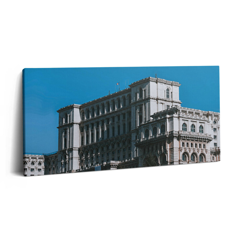 Vászonkép nyomtatás 120x60 Bukaresti Népi Palota