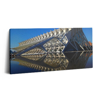 Vászonkép nyomtatás 120x60 Valenciai Tudományos Múzeum