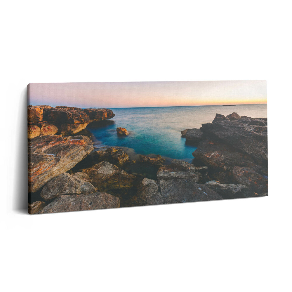 Vászonkép nyomtatás 120x60 Mediterrán táj