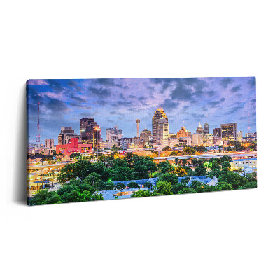 Vászonkép nyomtatás 120x60 San Antonio városkép