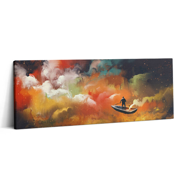 Canvas kép 125x50 A felnőtt élet absztrakt fogalma