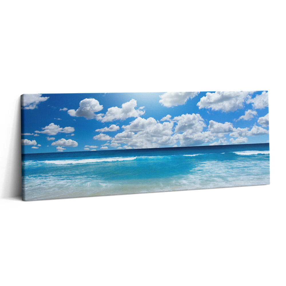 Canvas kép 125x50 Nagy tengerpart és horizont