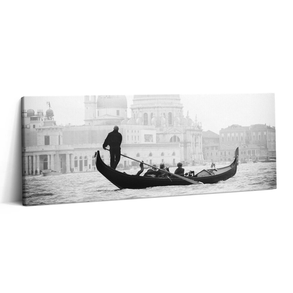 Canvas kép 125x50 Gondola a városra néző kilátással