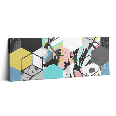 Canvas kép 125x50 Geometrikus absztrakció