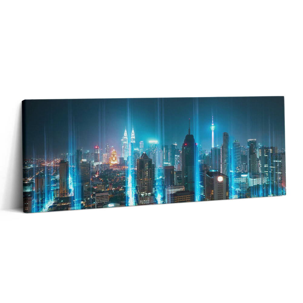 Canvas kép 125x50 Dubai felhőkarcolói