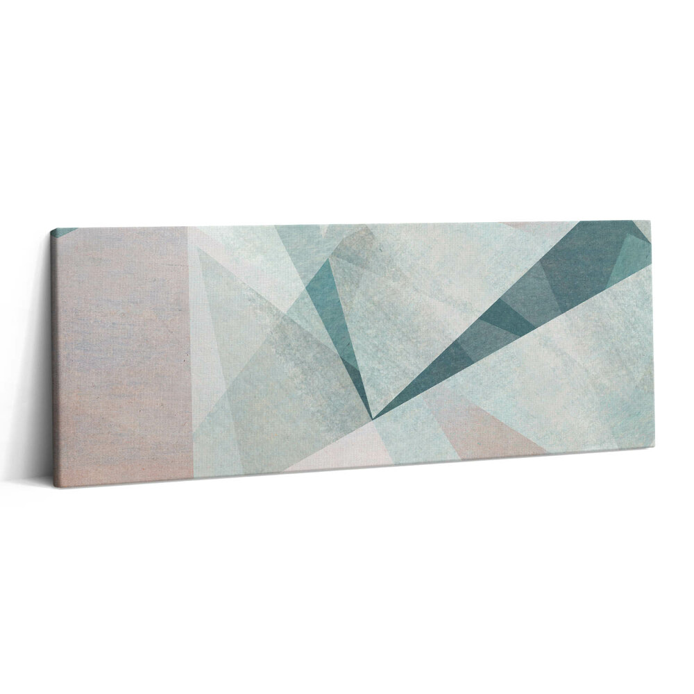 Canvas kép 125x50 Háromszögek absztrakt textúrája