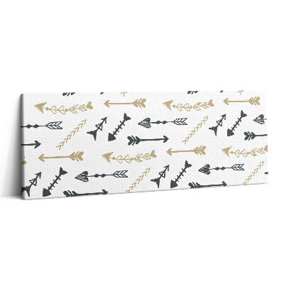 Canvas kép 125x50 Hipszter geometriai minta