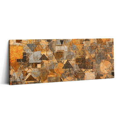 Canvas kép 125x50 Formák