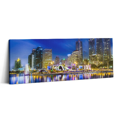 Canvas kép 125x50 A város tele színekkel