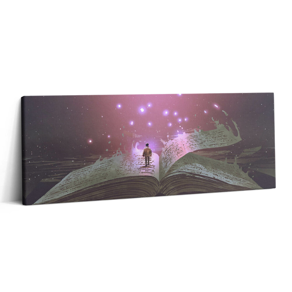 Canvas kép 125x50 Absztrakt könyv