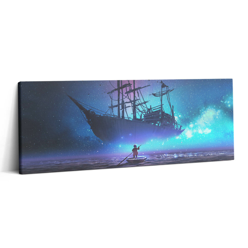 Canvas kép 125x50 Vitorlás fantázia