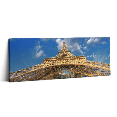 Canvas kép 125x50 Az Eiffel-torony Franciaországban