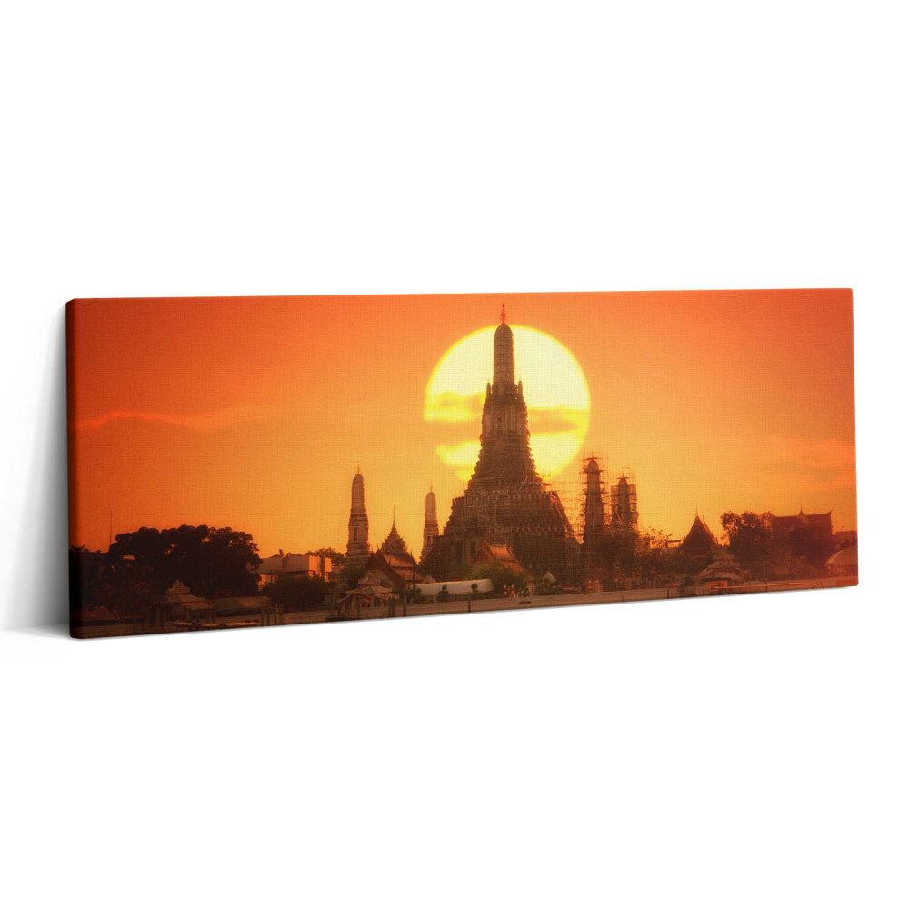 Canvas kép 125x50 Wat arun Bangkok Thaiföld