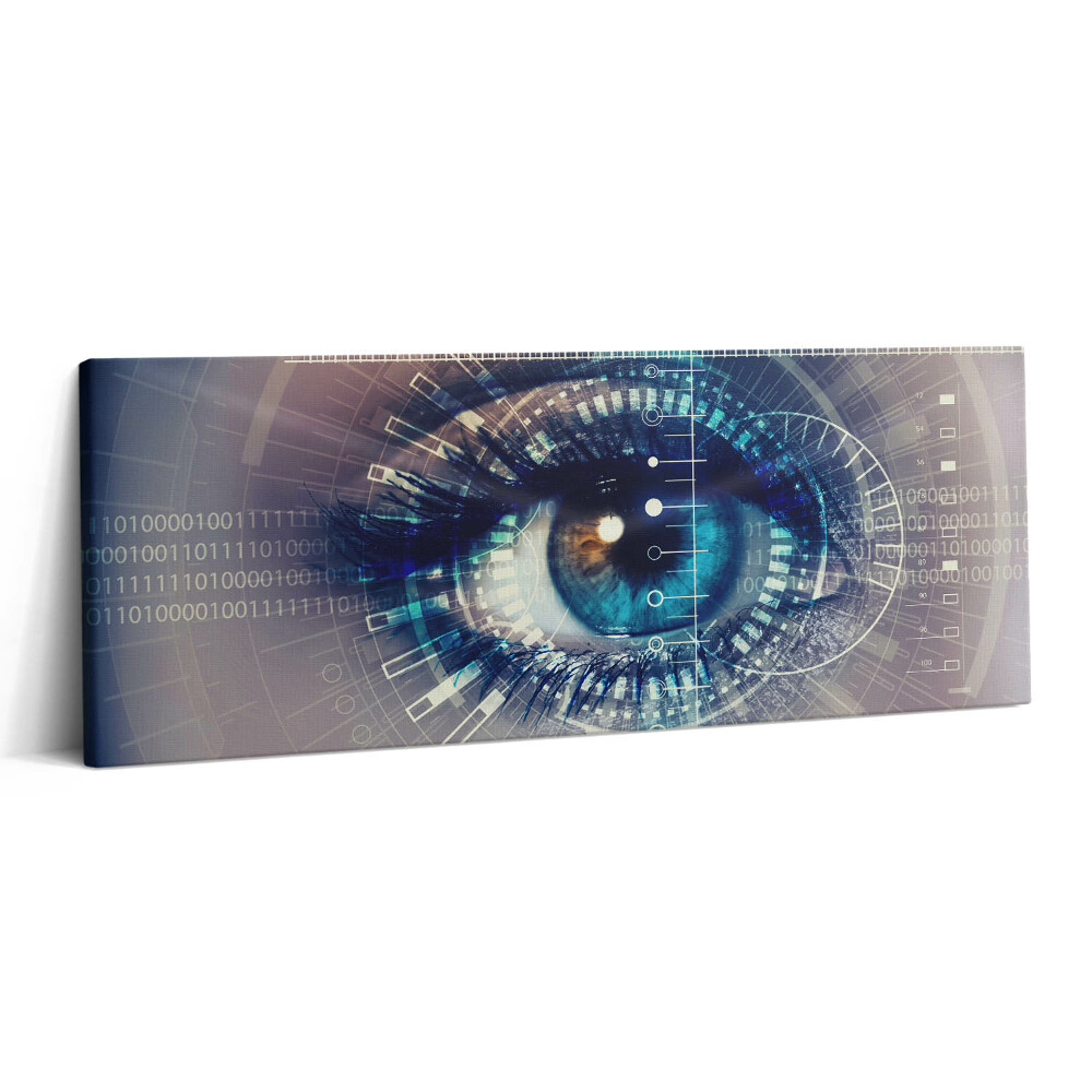 Canvas kép 125x50 Egy nő szemei