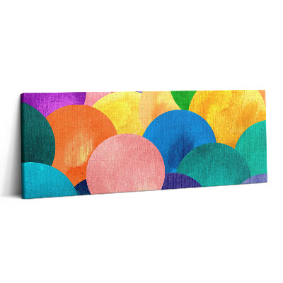 Canvas kép 125x50 Absztrakt körök