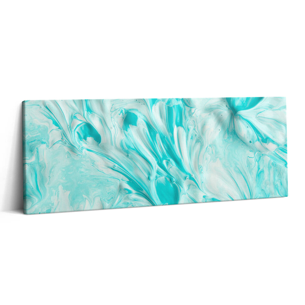 Canvas kép 125x50 Absztrakt kék tapéta