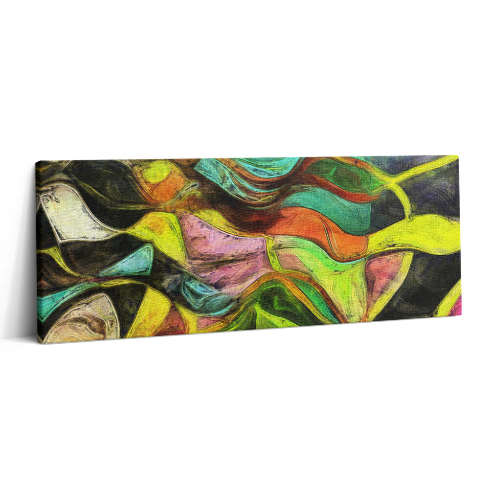 Canvas kép 125x50 Művészi zavar