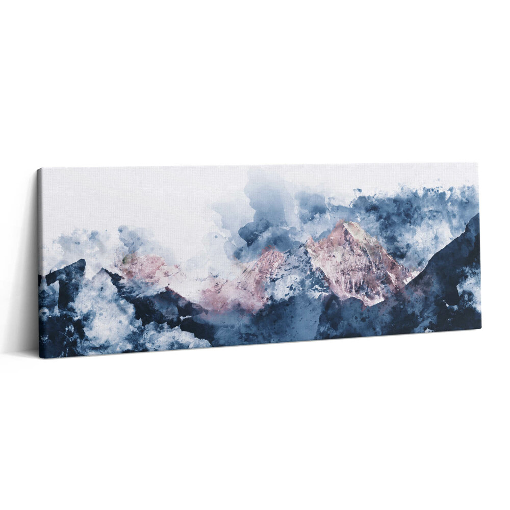 Canvas kép 125x50 Absztrakt hegyvonulatok