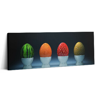 Canvas kép 125x50 Húsvéti tojások